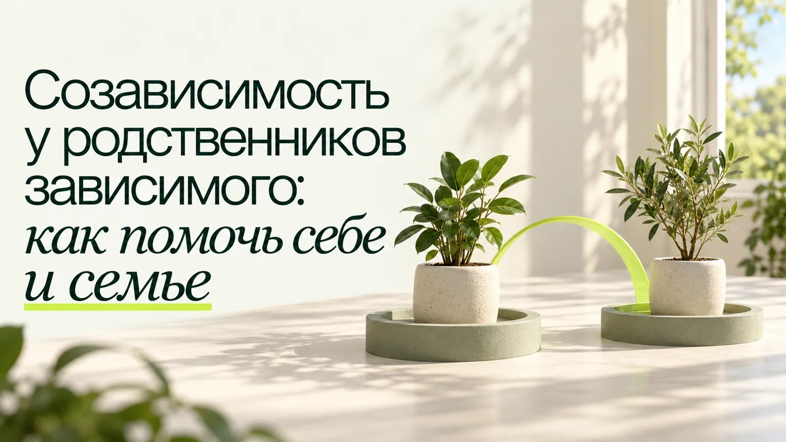 Иллюстрация к статье «Созависимость у родственников зависимого: как помочь себе и семье»